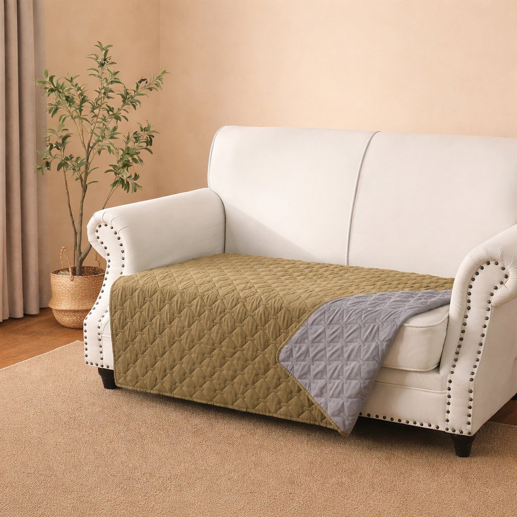 The CloudBed Waterproof Dog Blanket – Double-Sided Pet Sofa & Furniture Protector