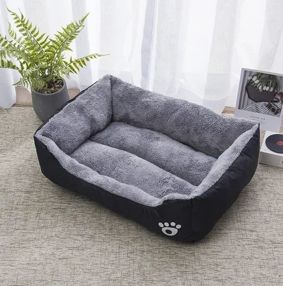 The CloudBed - Square Nest Dog Bed – Washable Cotton Pet Sofa Bed for Small, Medium & Large Dogs