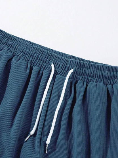Oakridge Men's Stretch Corduroy Shorts | Lightweight Casual Comfort Summer Shorts