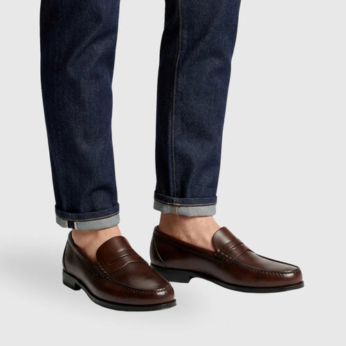 Bellmont | Classic Leather Penny Loafers