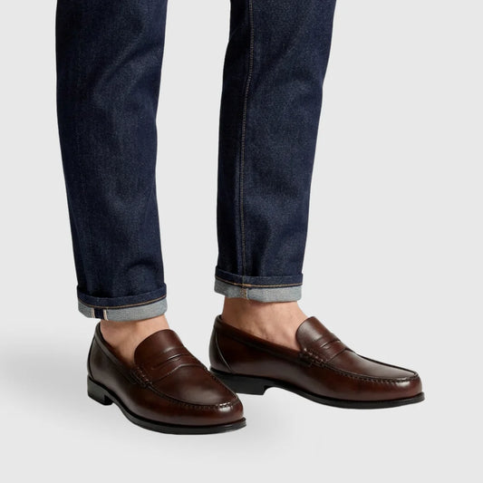 Bellmont | Classic Leather Penny Loafers