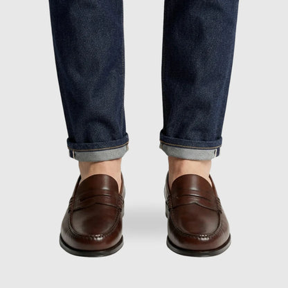 Bellmont | Classic Leather Penny Loafers