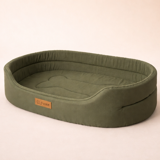 The CloudBed Waterproof Dog Bed Washable Square Pet Sofa – Large Dog Cushion Bed, Durable Puppy Kennel Mat for Indoor Use