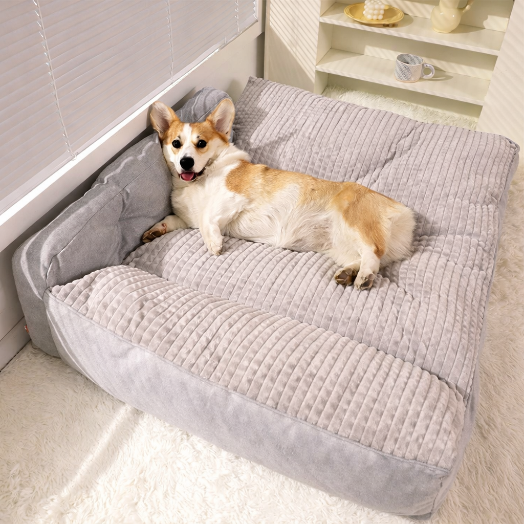 The CloudBed Warm Nest – Self-Heating Dog Bed
