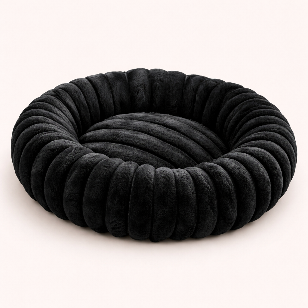 The CloudBed ''Round'' – Plush Round Calming Dog Bed