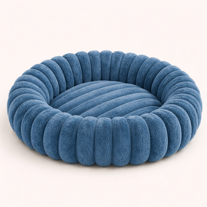 The CloudBed ''Round'' – Plush Round Calming Dog Bed