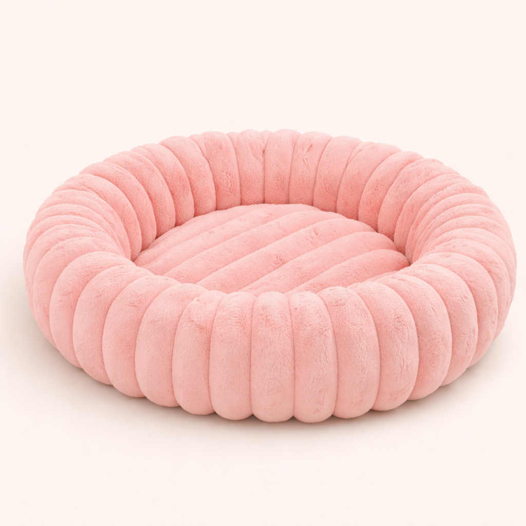 The CloudBed ''Round'' – Plush Round Calming Dog Bed