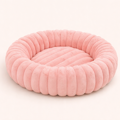 The CloudBed ''Round'' – Plush Round Calming Dog Bed