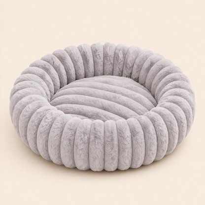 The CloudBed ''Round'' – Plush Round Calming Dog Bed