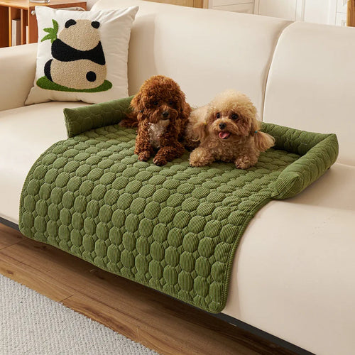 The CloudBed Non-Slip Dog Bed Cover – Breathable Pet Blanket & Sofa Protector
