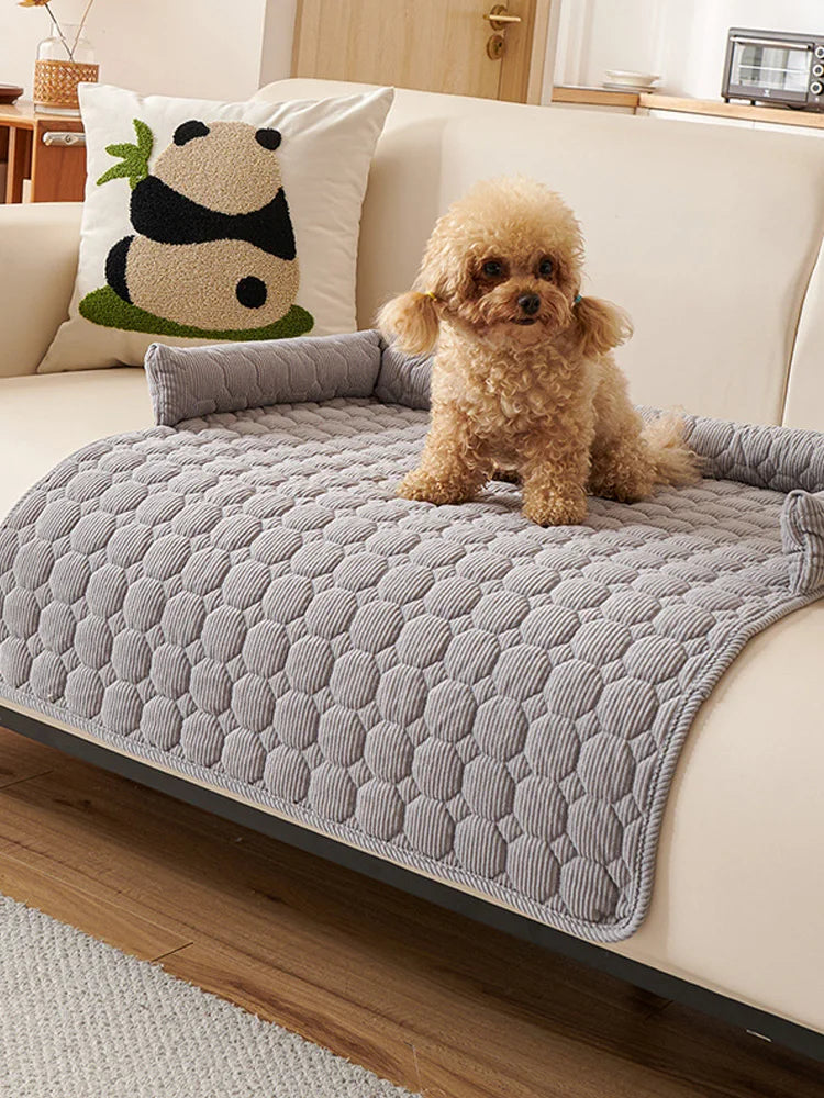 The CloudBed Non-Slip Dog Bed Cover – Breathable Pet Blanket & Sofa Protector