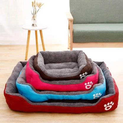 The CloudBed - Square Nest Dog Bed – Washable Cotton Pet Sofa Bed for Small, Medium & Large Dogs