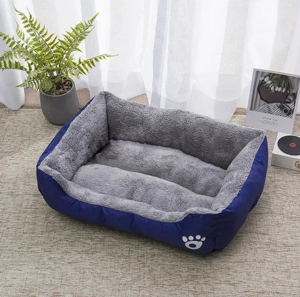 The CloudBed - Square Nest Dog Bed – Washable Cotton Pet Sofa Bed for Small, Medium & Large Dogs
