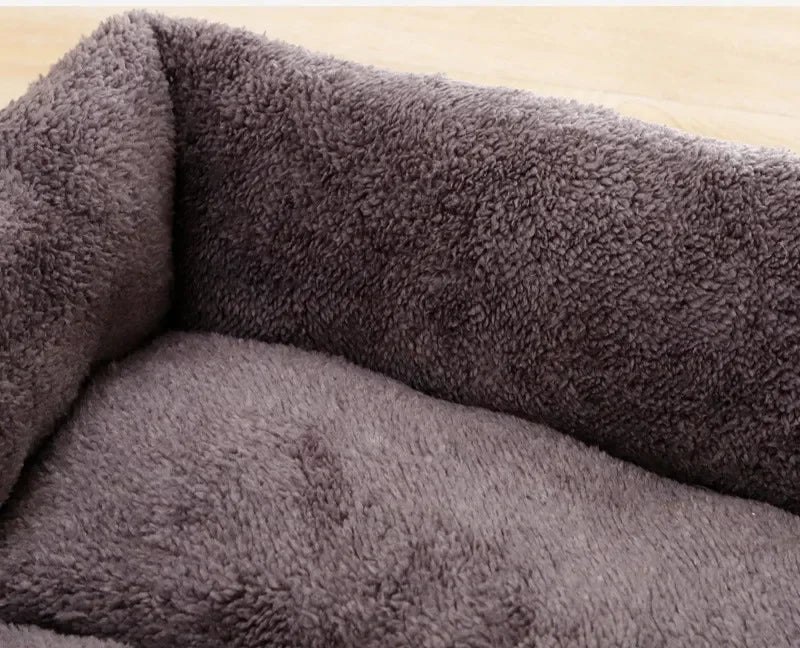 The CloudBed - Square Nest Dog Bed – Washable Cotton Pet Sofa Bed for Small, Medium & Large Dogs
