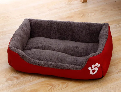 The CloudBed - Square Nest Dog Bed – Washable Cotton Pet Sofa Bed for Small, Medium & Large Dogs