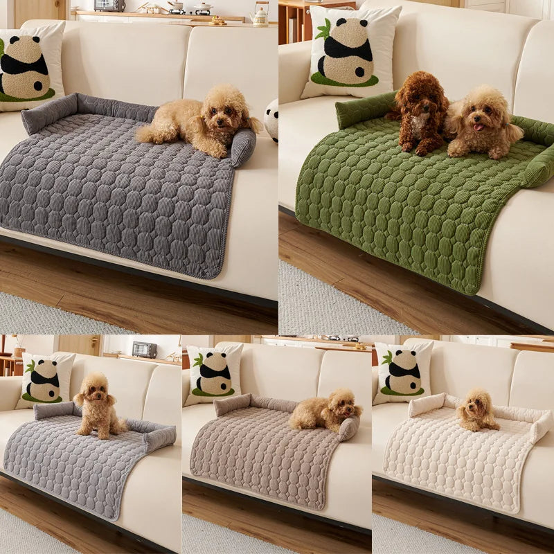 The CloudBed Non-Slip Dog Bed Cover – Breathable Pet Blanket & Sofa Protector