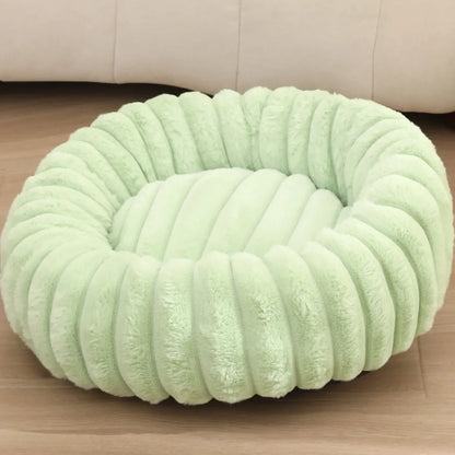 The CloudBed ''Round'' – Plush Round Calming Dog Bed