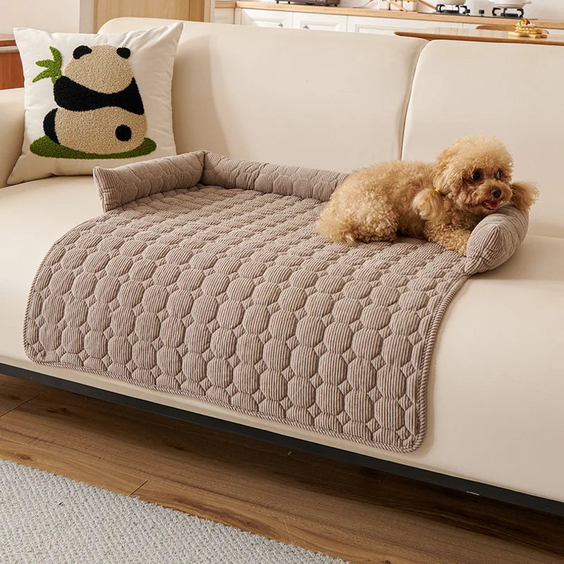 The CloudBed Non-Slip Dog Bed Cover – Breathable Pet Blanket & Sofa Protector