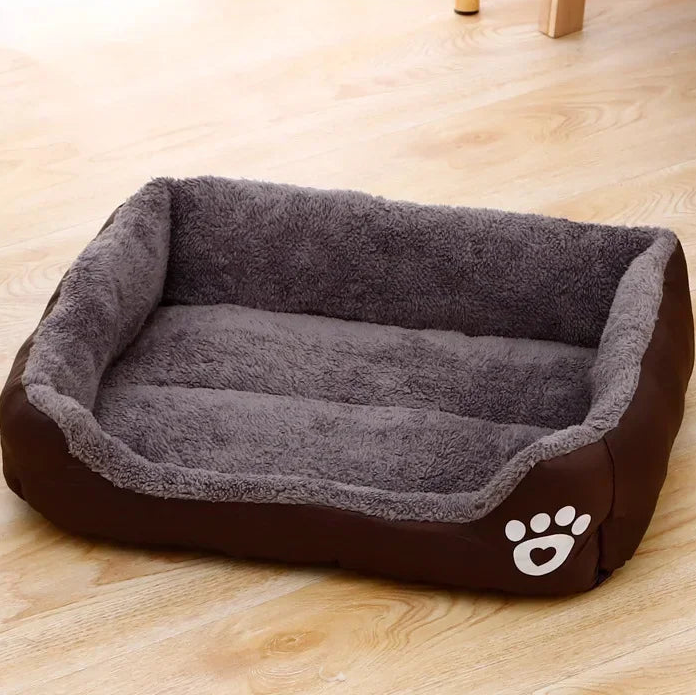 The CloudBed - Square Nest Dog Bed – Washable Cotton Pet Sofa Bed for Small, Medium & Large Dogs