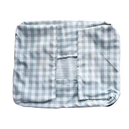 The CloudBed Cotton Pet Sofa Bed – Breathable Striped Dog Bed for Small to Medium Pets