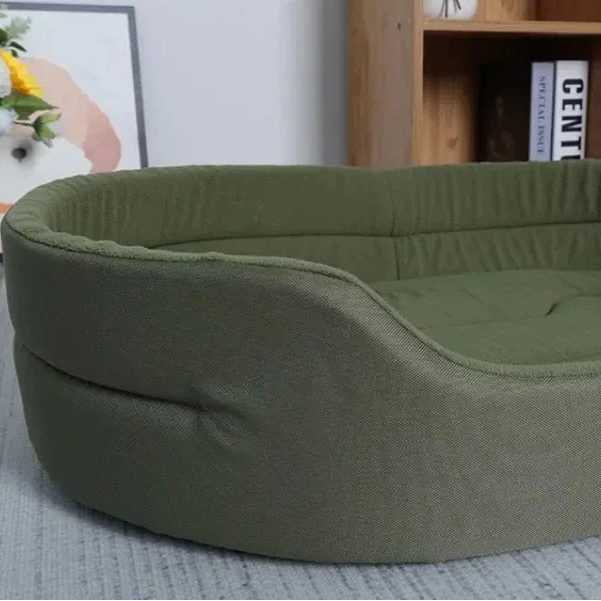 The CloudBed Waterproof Dog Bed Washable Square Pet Sofa – Large Dog Cushion Bed, Durable Puppy Kennel Mat for Indoor Use