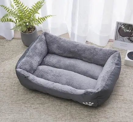 The CloudBed - Square Nest Dog Bed – Washable Cotton Pet Sofa Bed for Small, Medium & Large Dogs