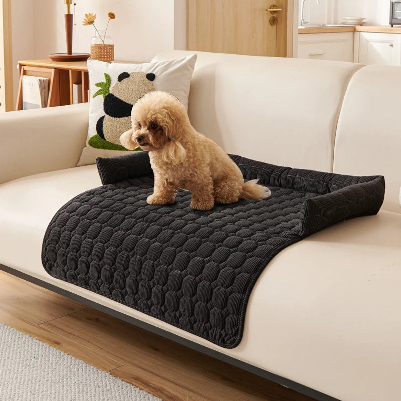 The CloudBed Non-Slip Dog Bed Cover – Breathable Pet Blanket & Sofa Protector