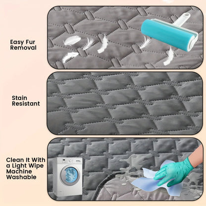 The CloudBed Waterproof Dog Blanket – Double-Sided Pet Sofa & Furniture Protector
