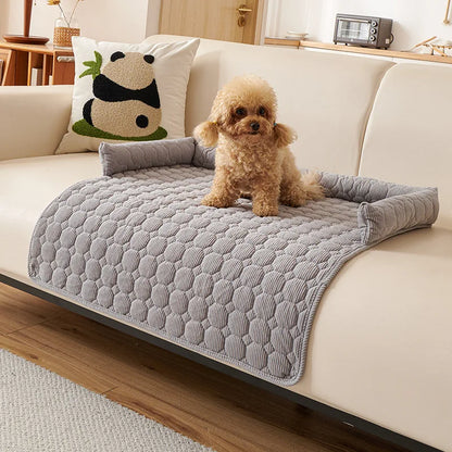 The CloudBed Non-Slip Dog Bed Cover – Breathable Pet Blanket & Sofa Protector
