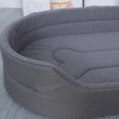 The CloudBed Waterproof Dog Bed Washable Square Pet Sofa – Large Dog Cushion Bed, Durable Puppy Kennel Mat for Indoor Use
