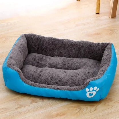 The CloudBed - Square Nest Dog Bed – Washable Cotton Pet Sofa Bed for Small, Medium & Large Dogs