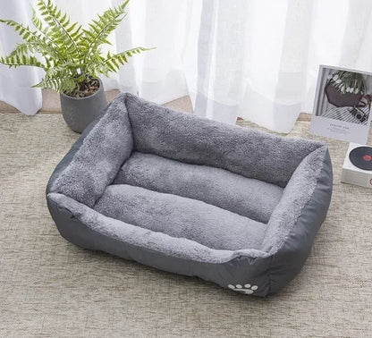 The CloudBed - Square Nest Dog Bed – Washable Cotton Pet Sofa Bed for Small, Medium & Large Dogs