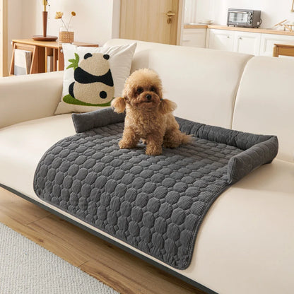 The CloudBed Non-Slip Dog Bed Cover – Breathable Pet Blanket & Sofa Protector
