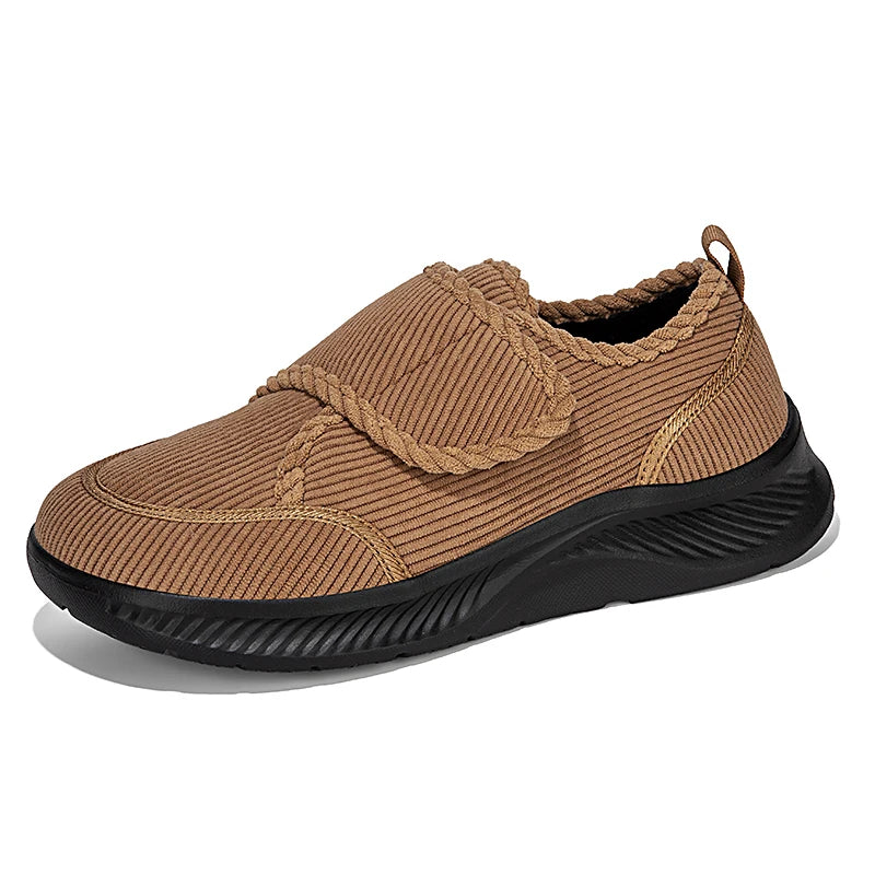 Aldovar winter walking shoes worn during everyday outdoor walk in cold weather