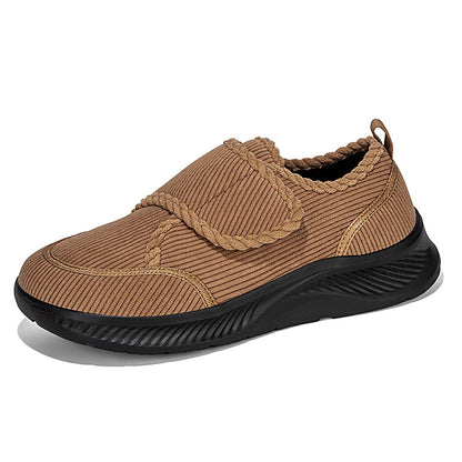 Aldovar winter walking shoes worn during everyday outdoor walk in cold weather