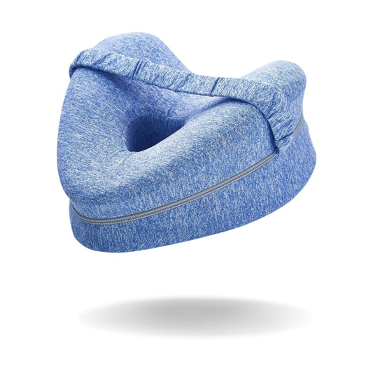 Aligno knee pillow for foot and leg pain relief during sleep
