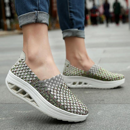 Aria women's active sneakers in all 4 colors side by side