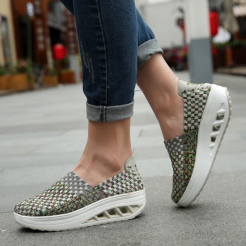 Aria sneakers for women, breathable upper material detail