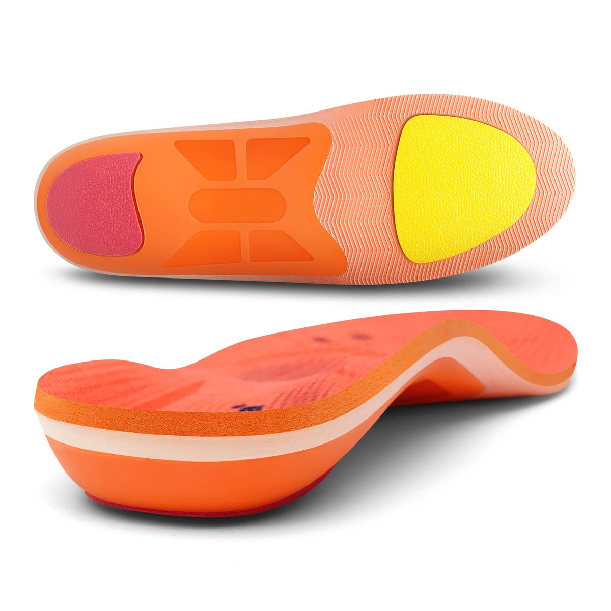 Arkovia insole heel cup detail for stability and foot control