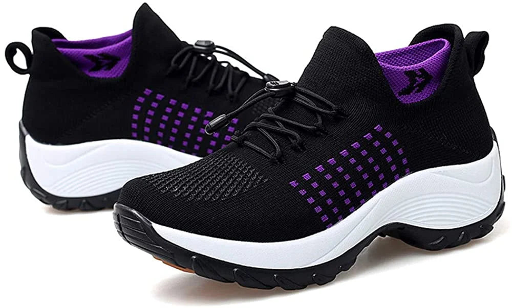 Women's ergonomic sneakers for bunion and plantar fasciitis relief
