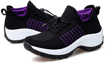 Women's ergonomic sneakers for bunion and plantar fasciitis relief