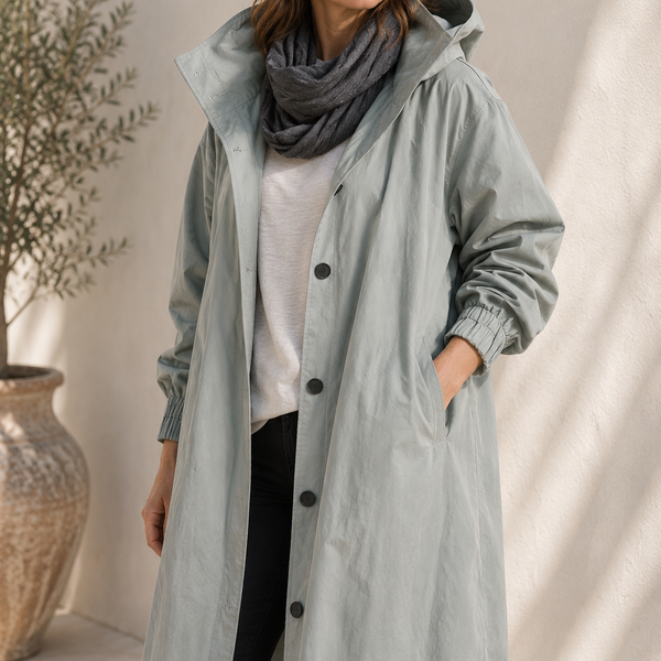 Stormelle Women's Waterproof Rain Jacket | Hooded Windproof Lightweight Outdoor Coat