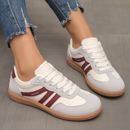 Cleo orthopedic trainers worn during a casual walk outdoors
