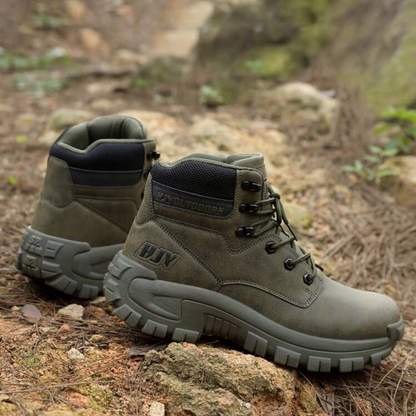 Full product shot of Crestwick men's outdoor hiking boots all colorways