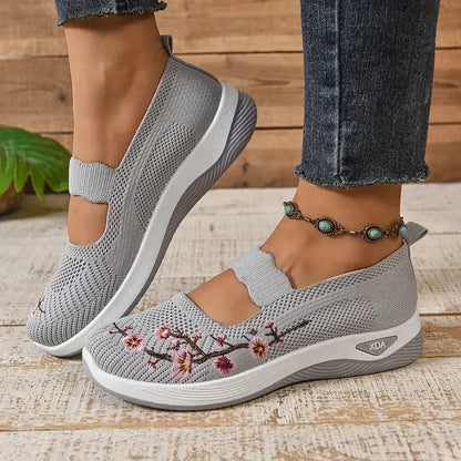 Fiona women's comfort sneakers styled with casual everyday outfit