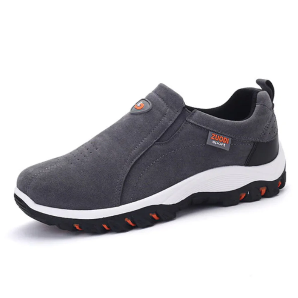 Harlan orthopedic shoes in brown and grey color options