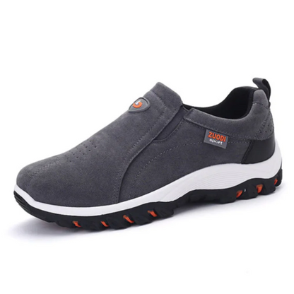 Harlan orthopedic shoes in brown and grey color options