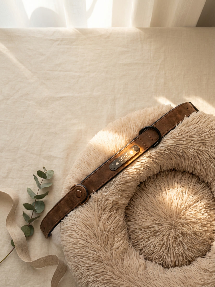 The CloudBed Donut – Calming Plush Donut Dog Bed