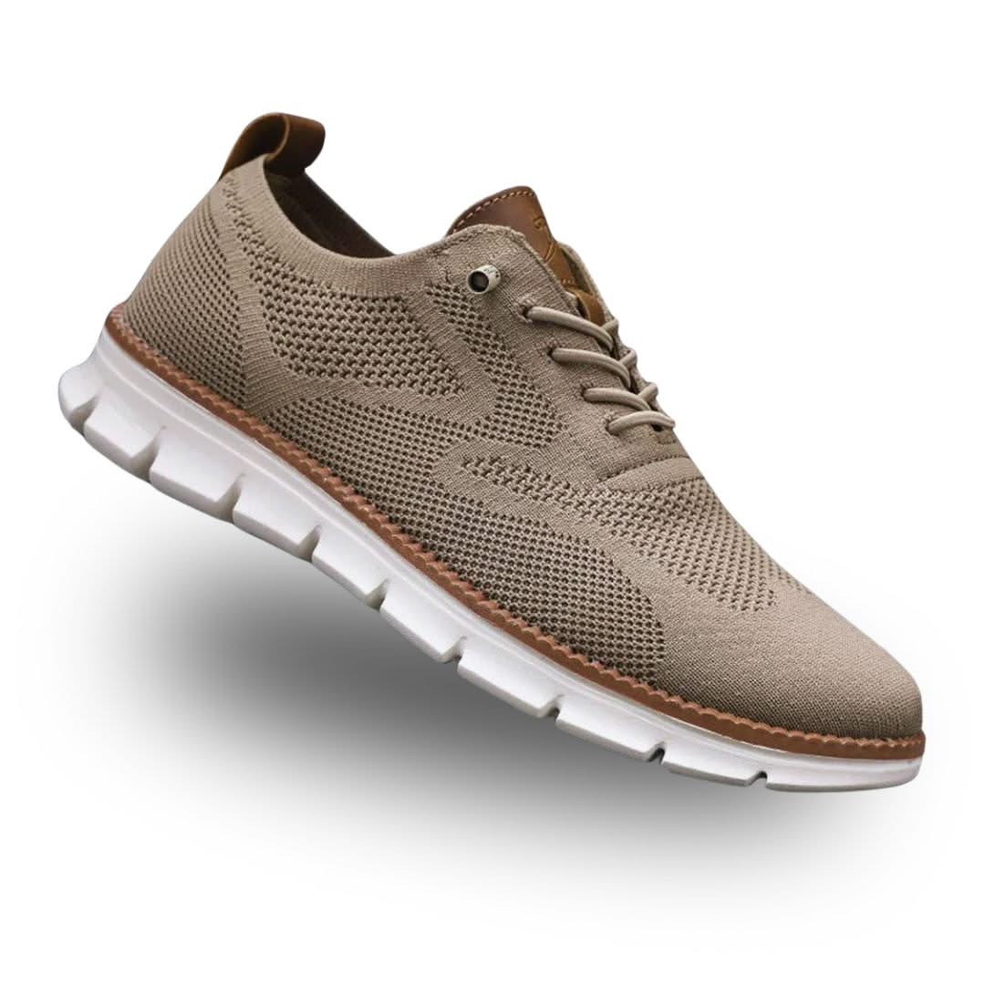 Jayden black comfort shoes showing flexible, featherlight upper