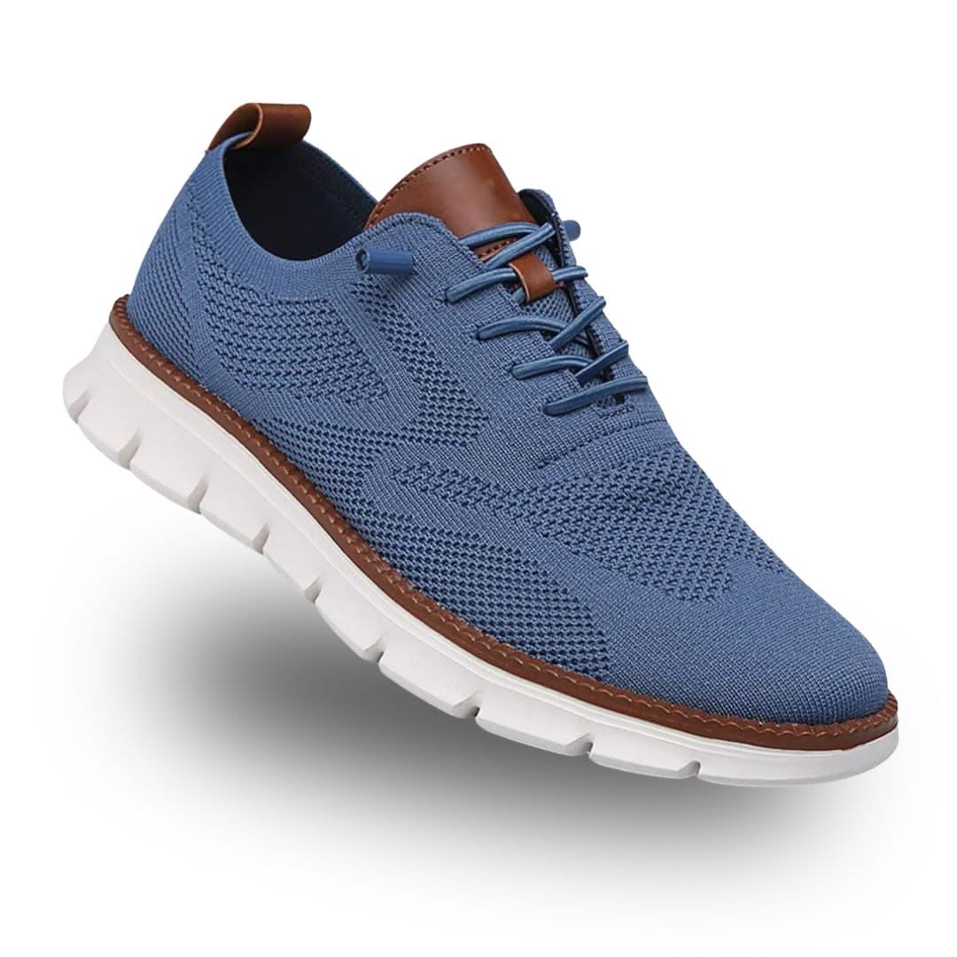 Jayden orthopedic shoes in brown — heel and sole support view